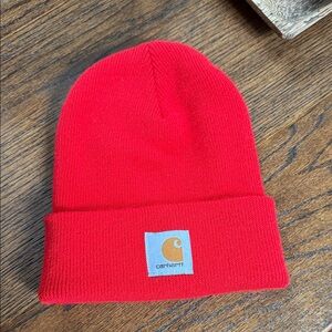 Carhartt Bright Red Beanie